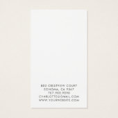 Skriptname Blue Mountain Earring Display Card (Rückseite)