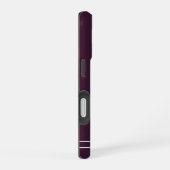 Skriptname Minimalist Plum iPhone 16 Hülle (Rechte Seite)