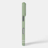 Skriptname Minimalistisches Grün Eukalyptus Case-Mate iPhone Hülle (Rückseite / Rechts)