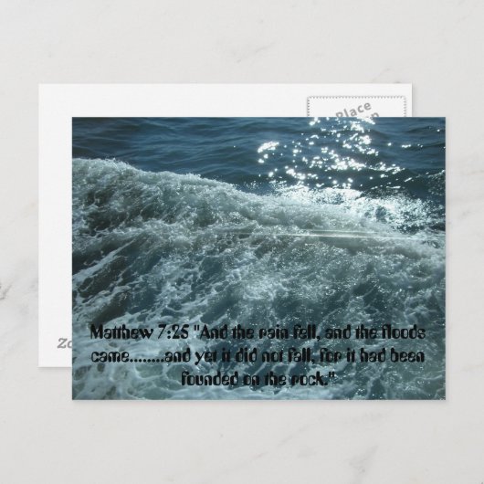 Skriptpostkarten Postkarte (Vorne/Hinten)