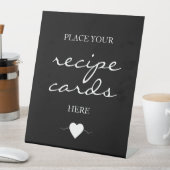 Skriptrezeptkarten für Schwarze Signaturen Sockelschild (In Situ)