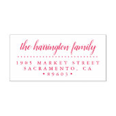 SkriptRücksendeadresse für benutzerdefinierte Fami Permastempel (Design)