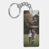 Skriptsignatur-Hörgerät-Foto Schlüsselanhänger (Vorderseite links)