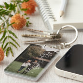 Skriptsignatur-Hörgerät-Foto Schlüsselanhänger (Vorderseite rechts)