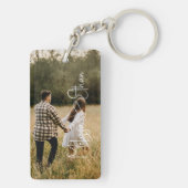 Skriptsignatur-Hörgerät-Foto Schlüsselanhänger (Rückseite)