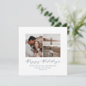 Skripttext Foto Weihnachten Save the Date (Stehend Vorderseite)