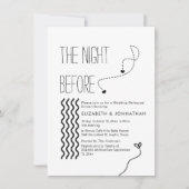 Skripttext ist die Nacht vor der Einladung minimal (Vorderseite)