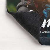 Skripttypografie-Overlay-Foto für benutzerdefinier Mousepad (Ecke)