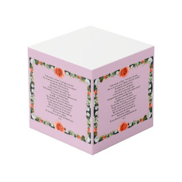 Skripture, Psalm 11, Botanic Würfel