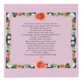 Skripture, Psalm 11, Botanic Würfel (Vorderseite)