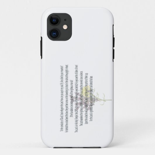 Skripture, Psalm 11, Case-Mate iPhone Hülle (Rückseite)