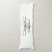 Skripture, Psalm 11, Seitenschläferkissen (Vorderseite Vertikal)