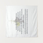 Skripture, Psalm 11, Wandteppich (Vorderseite (Horizontal))