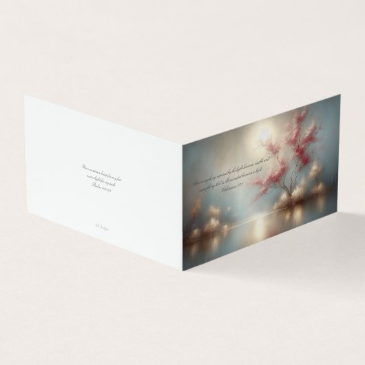 Skriptversen, Ermutigung - Faltkarte (Vorderseite)