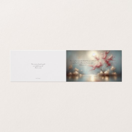 Skriptversen, Ermutigung - Faltkarte (Außenseite Aufgefaltet)