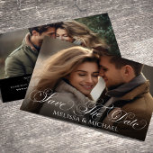 Skriptvorlage für das Hochsetzen von Fotos Save th The Date