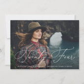 Skriptzweiundzwanzig Graduierungspartei Einladung (Vorderseite)