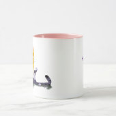 SKRITCH THE PITS KÄTZCHEN von Jeff Willis Art Tasse (Zentrum)