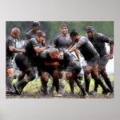 SKRUMMAGE RUGBY POSTER (Vorne)