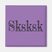 sksk magnet (Vorne)