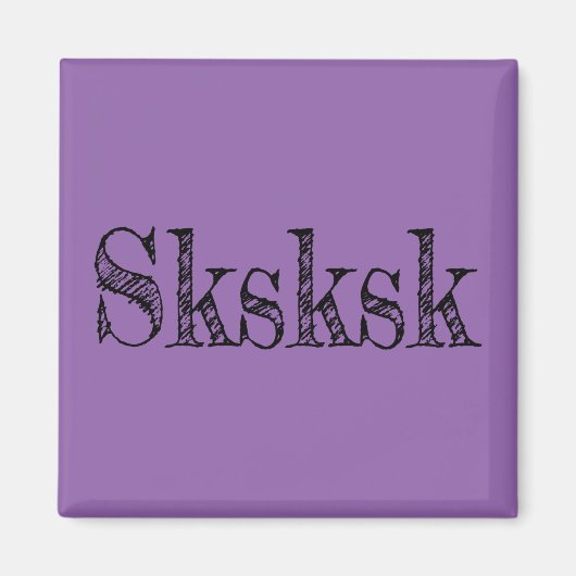 sksk magnet (Vorne)