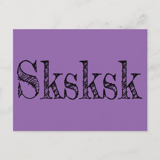 sksk postkarte (Vorderseite)