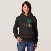 SKSKSK And I Oop Girls Christmas Tree Turtle Holid Hoodie (Vorne ganz)