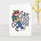 SKU COOL BOY KARTE (Gelbe Blume)