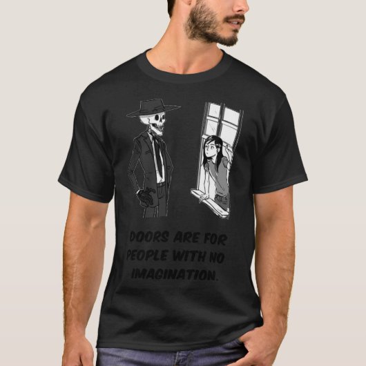 Skulduggery Pleasant Fanart - Doors Classic T-Shir T-Shirt (Vorderseite)