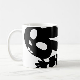 SKULETONS-BUNNEN UND KNOCHENKÖRPER KAFFEETASSE