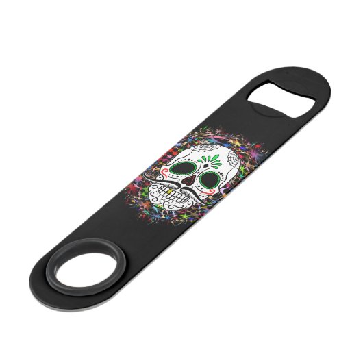 Skull20170396 Speedflaschenöffner (Vorderseite Schrägansicht)