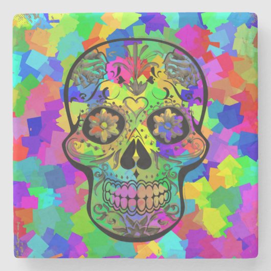 Skull 20161106 steinuntersetzer (Vorderseite)