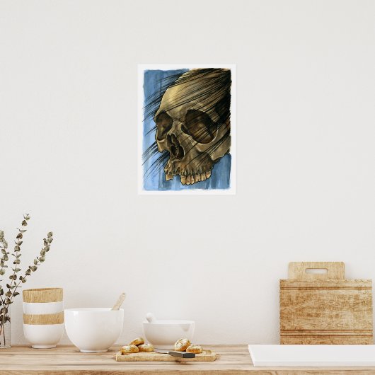Skull 3 poster (Küche)