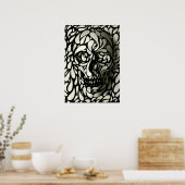 Skull 4 poster (Küche)