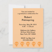 Skull-Abschluss-Klasse 2011 Einladung 1 (Rückseite)