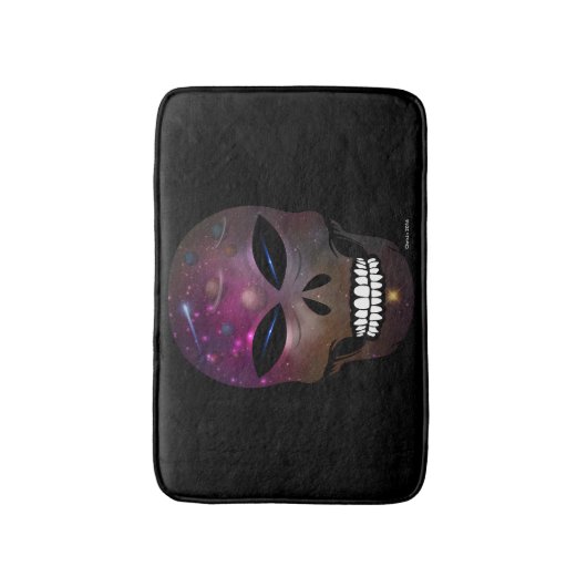 Skull Alien Skeleton Bad Mat Wohngestaltung Badematte (Vorderseite Vertikal)