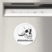Skull allstonedup magnet (In Situ (Geschirrspüler))