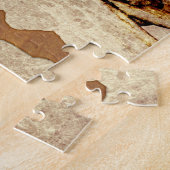 Skull and Bones Pirate Schatzinsel Karte Puzzle (Seite)