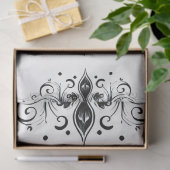 Skull and Butterflies Schnitt Paper Seidenpapier (Geschenk)