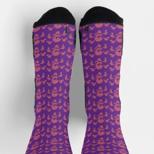 Skull and Crossbones  V2 Socken (Oben)