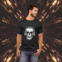 Skull and Dark Shades T - Shirt