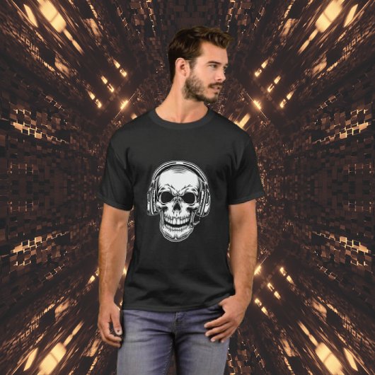 Skull and Dark Shades T - Shirt