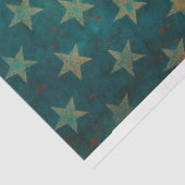 Skull and Hibiskus in Grunge Art Decoupage Seidenpapier (Ausschnitt)