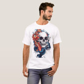 Skull and Koi Serenity T-Shirt (Vorne ganz)