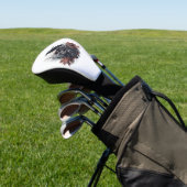 Skull and Raven Prophecy Golf Headcover (In SItu)