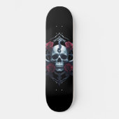 Skull and Snake Gothic Skateboard (Vorderseite)
