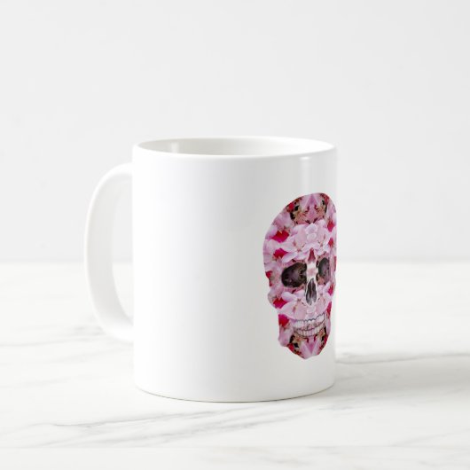 Skull Art Classic Tasse (Vorderseite Links)