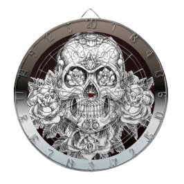 SKULL Art Dartboard Dartscheibe