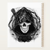 Skull Art Design Planer (Rückseite)