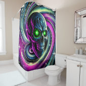 Skull Art Duschvorhang (Beispiel)